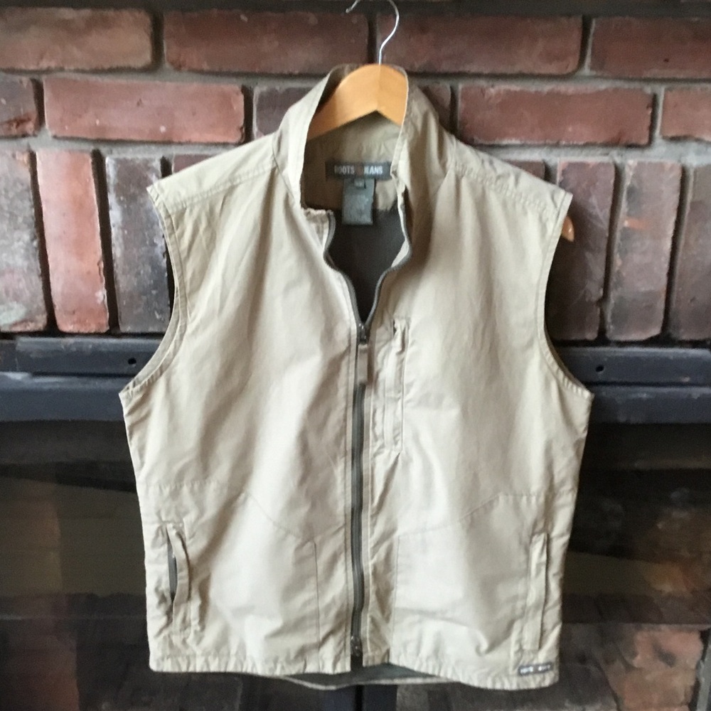 Roots Men's/Women’s Tan Vest